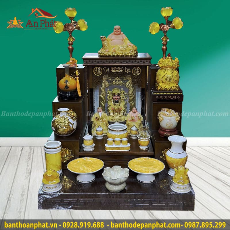 bàn thờ thần tài ông địa TT686 3 bàn thờ thần tài ông địa TT686